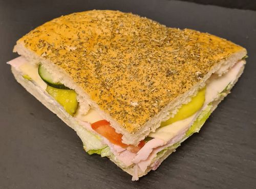 Fotznhobe Sandwich - Fladen mit Mehrfachbelag