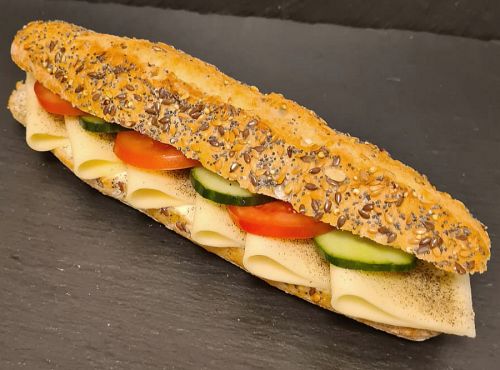 Hoadalump Sandwich - XXL Kornstange mit Käse
