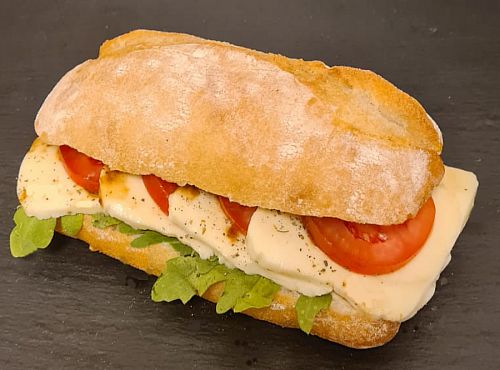 Millebitschal Sandwich - Krusti mit Mozzarella